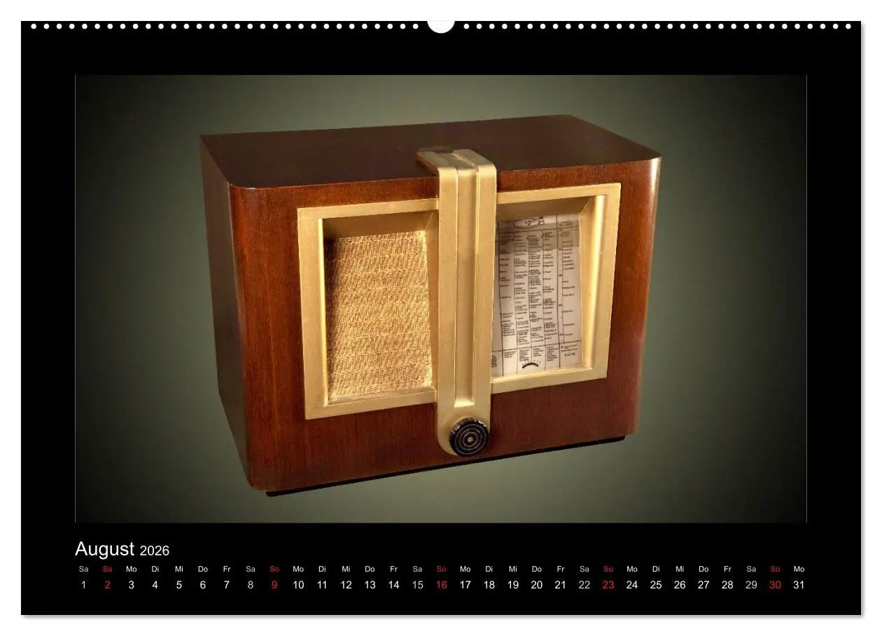 Bild: 9783516165623 | Dampfradios - Antike Radios mit Patina (Wandkalender 2026 DIN A2...
