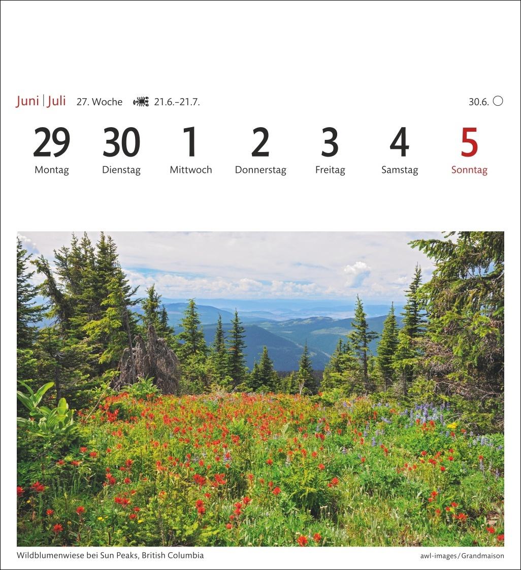 Bild: 9783840035623 | Kanada Sehnsuchtskalender 2026 - Wochenkalender mit 53 Postkarten