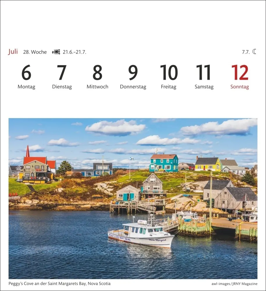 Bild: 9783840035623 | Kanada Sehnsuchtskalender 2026 - Wochenkalender mit 53 Postkarten