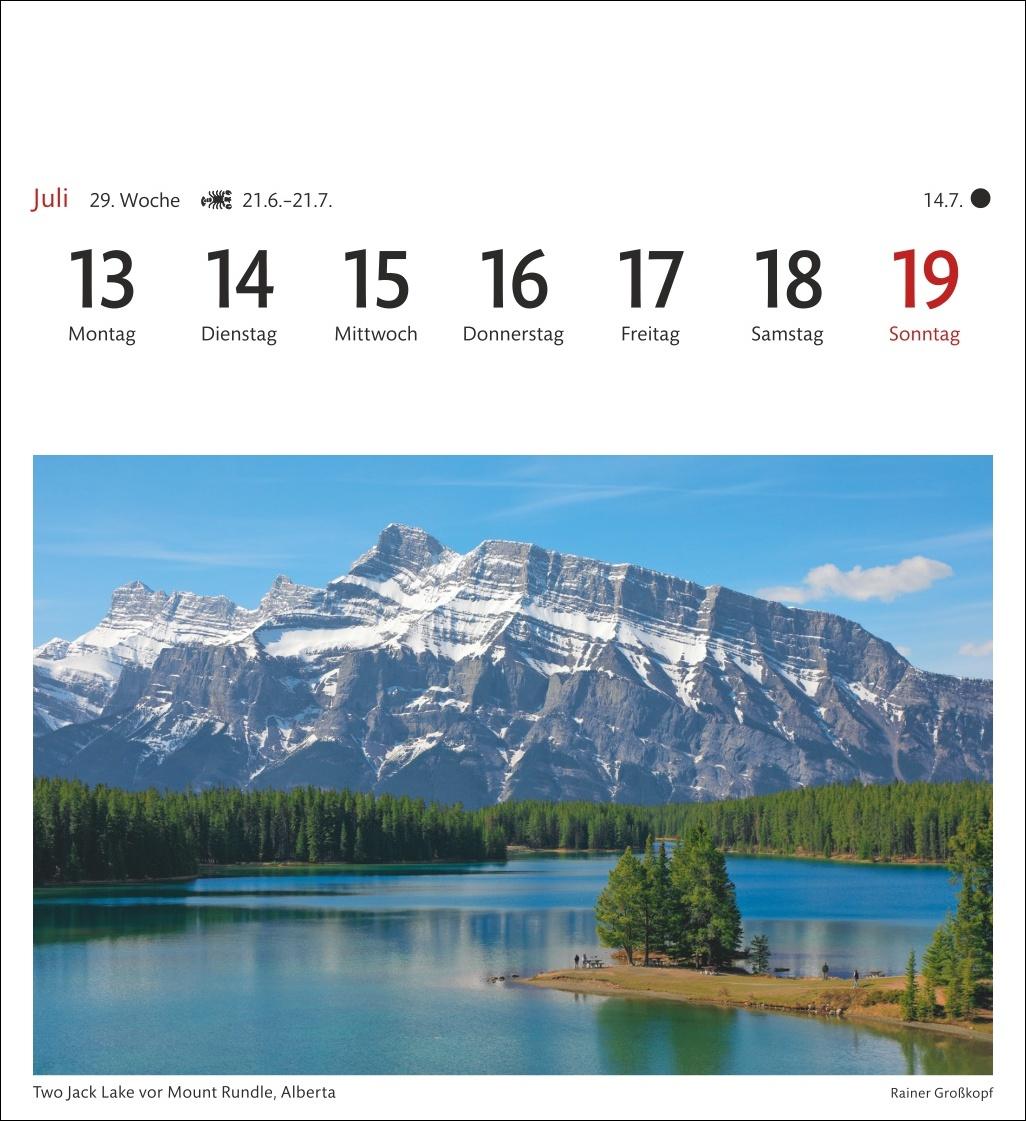 Bild: 9783840035623 | Kanada Sehnsuchtskalender 2026 - Wochenkalender mit 53 Postkarten