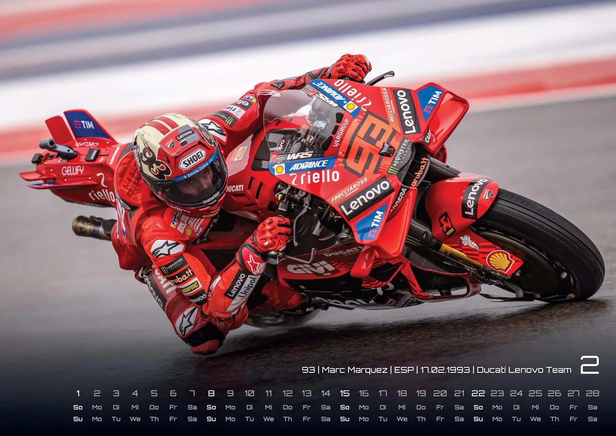 Bild: 9783986735623 | Motorrad Grand Prix 2026 - Kalender MotoGP DIN A2 | GP-Fever. de