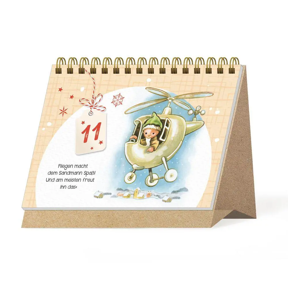 Bild: 9783988025623 | TRÖTSCH - Aufstell Adventskalender "Unser Sandmännchen"...