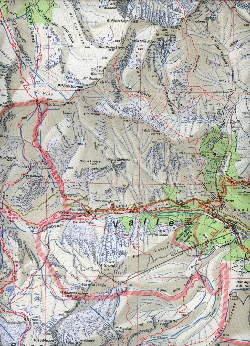 Bild: 9788896455623 | IGC Italien 1 : 25 000 Wanderkarte 106 Monviso | (Land-)Karte | 2016