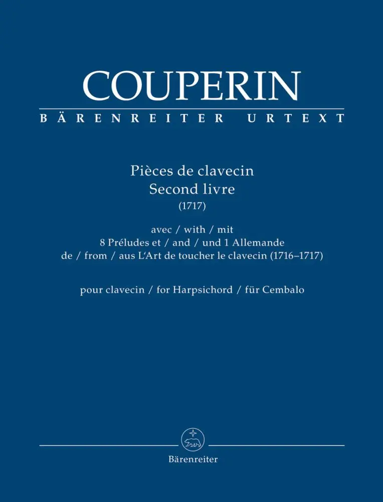 Cover: 9790006505623 | Pièces de clavecin. Second livre (1717) für Cembalo | Couperin | Buch