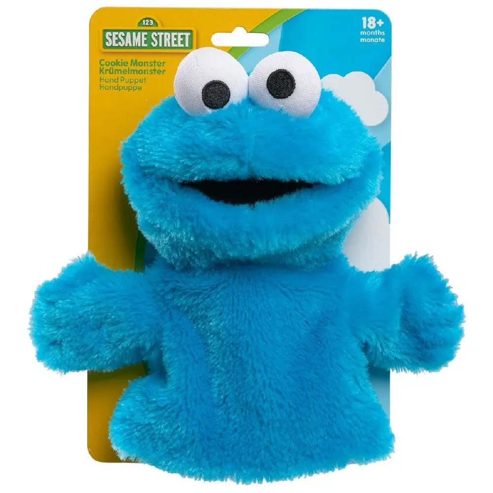 Cover: 886144575723 | Plüsch Sesamstrasse Handpuppe Krümelmonster | In Folie | JPL57572
