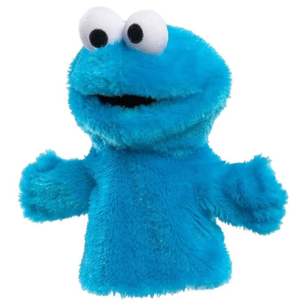 Bild: 886144575723 | Plüsch Sesamstrasse Handpuppe Krümelmonster | In Folie | JPL57572