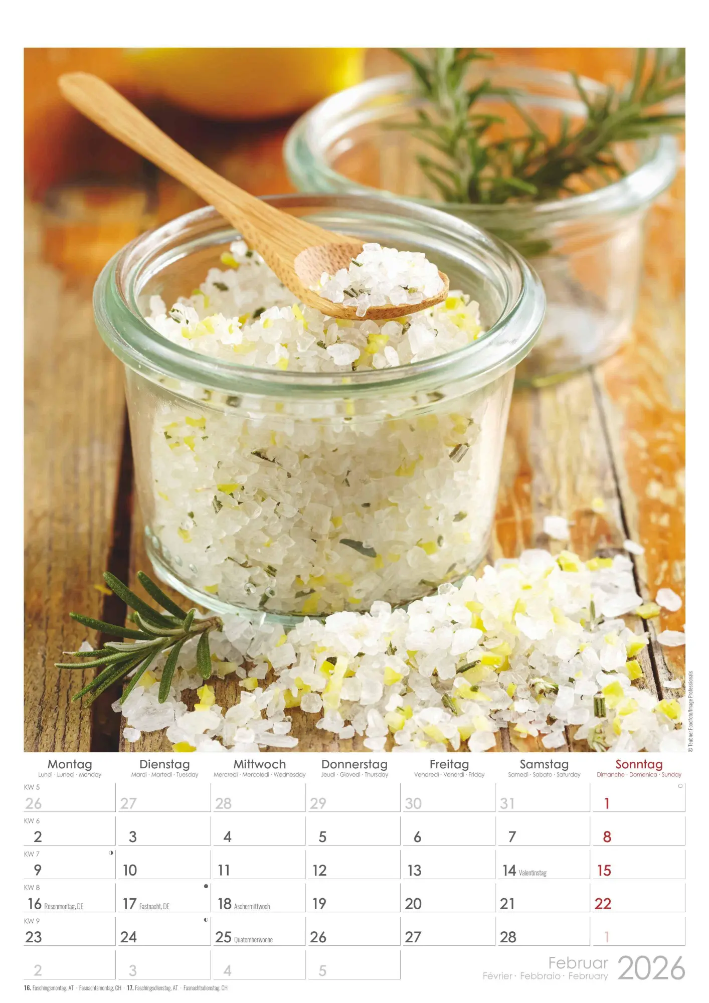 Bild: 4069095005723 | Kräuter &amp; Gewürze 2026 - Bildkalender A3 (29,7x42 cm) - Herbs &amp;...