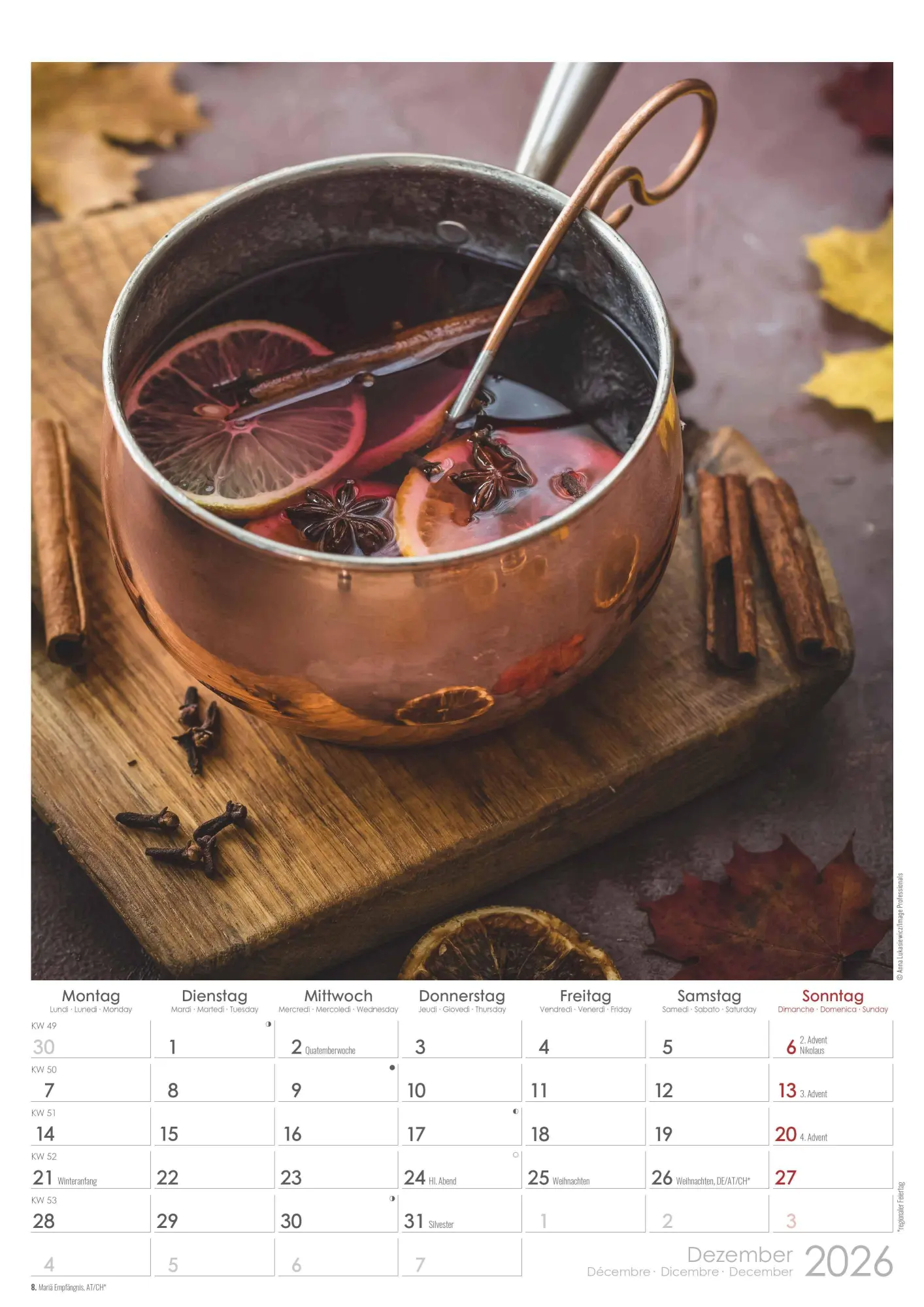 Bild: 4069095005723 | Kräuter &amp; Gewürze 2026 - Bildkalender A3 (29,7x42 cm) - Herbs &amp;...