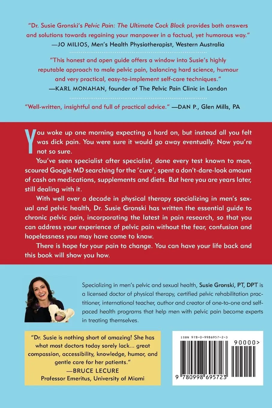 Rückseite: 9780998695723 | Pelvic Pain The Ultimate Cock Block | Susie Gronski | Taschenbuch