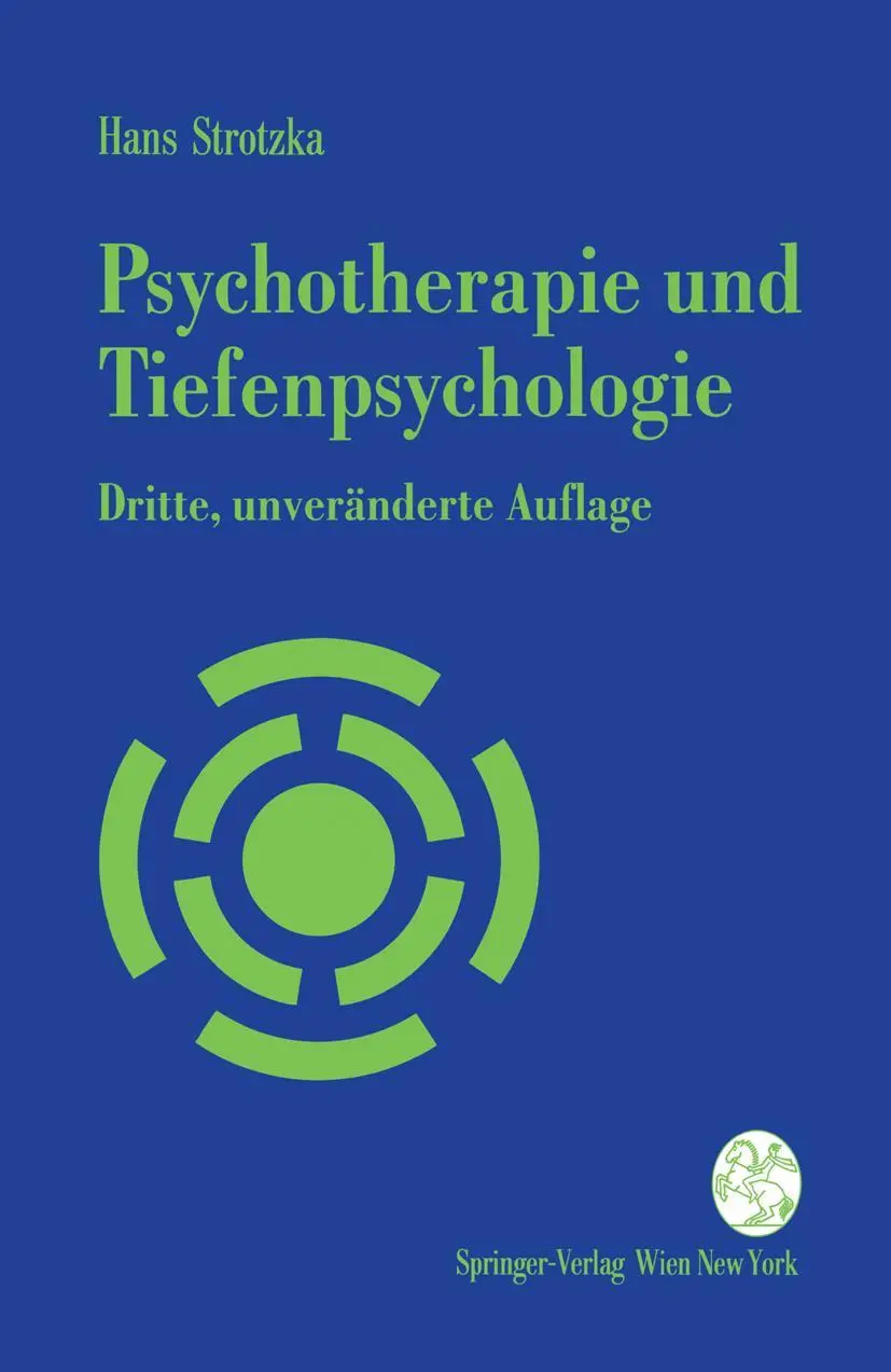Cover: 9783211825723 | Psychotherapie und Tiefenpsychologie | Ein Kurzlehrbuch | Strotzka | x