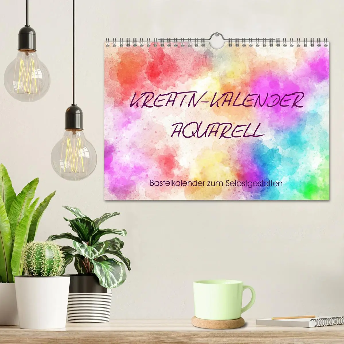 Bild: 9783457755723 | Kreativ-Kalender Aquarell. Bastelkalender zum Selbstgestalten...