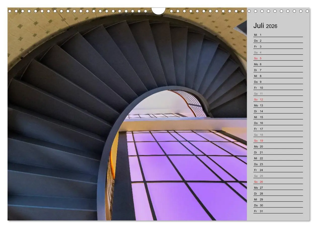 Bild: 9783457995723 | Faszination Treppen (Wandkalender 2026 DIN A3 quer), CALVENDO...