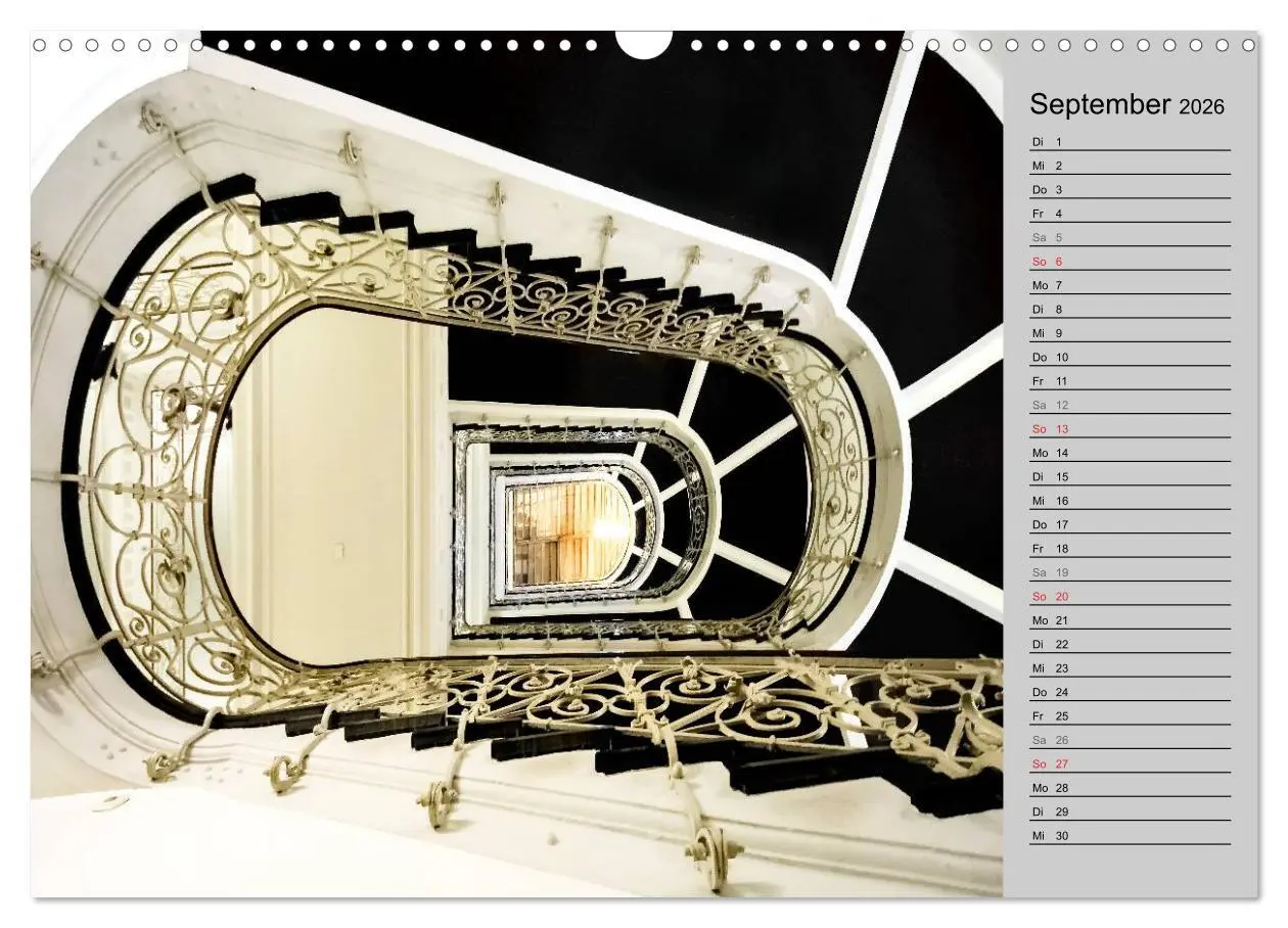 Bild: 9783457995723 | Faszination Treppen (Wandkalender 2026 DIN A3 quer), CALVENDO...