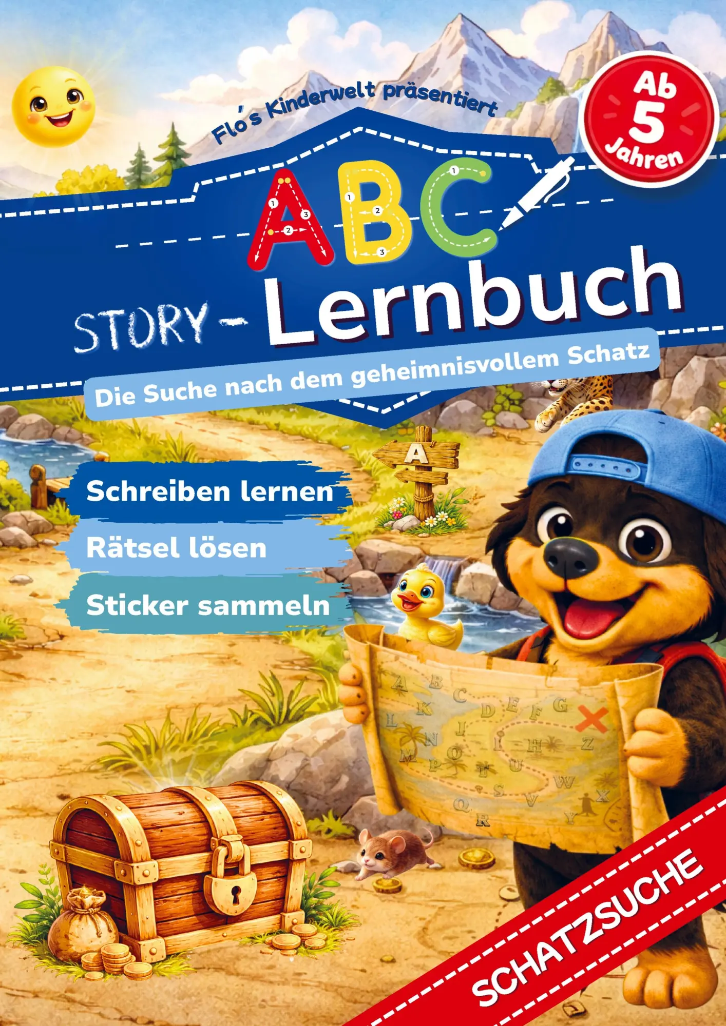 Cover: 9783982765723 | Das ABC Lernbuch | Flo´s Kinderwelt | Taschenbuch | 124 S. | Deutsch