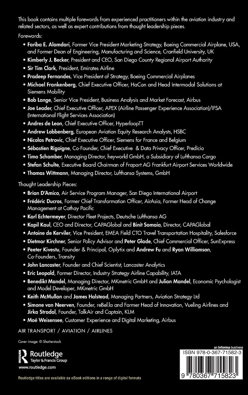 Rückseite: 9780367715823 | Airlines in a Post-Pandemic World | Nawal K. Taneja | Buch | Englisch