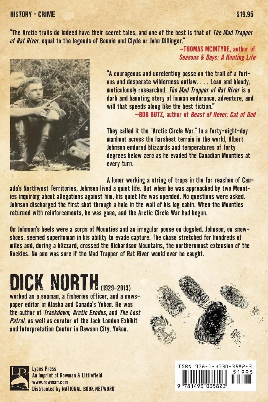 Rückseite: 9781493035823 | Mad Trapper of Rat River | A True Story Of Canada's Biggest Manhunt