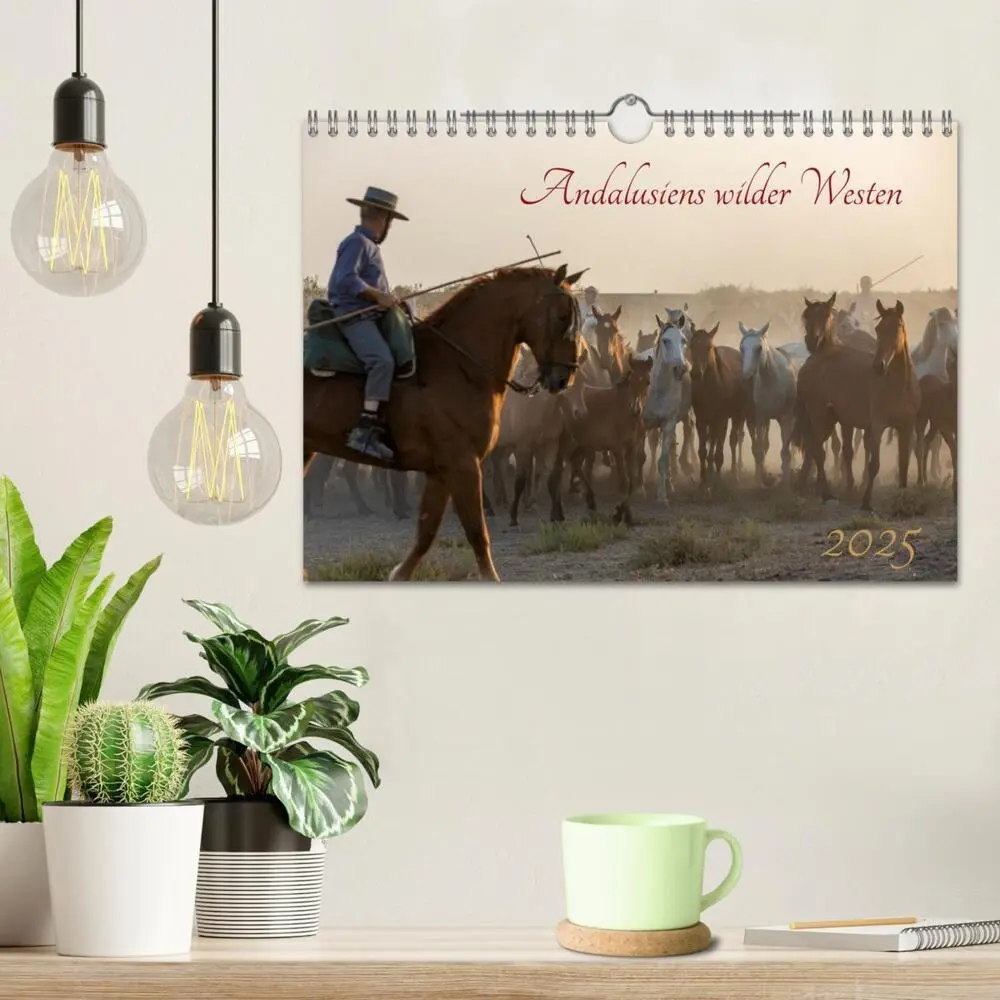 Bild: 9783435105823 | Pferde - Andalusiens wilder Westen (Wandkalender 2025 DIN A4 quer),...
