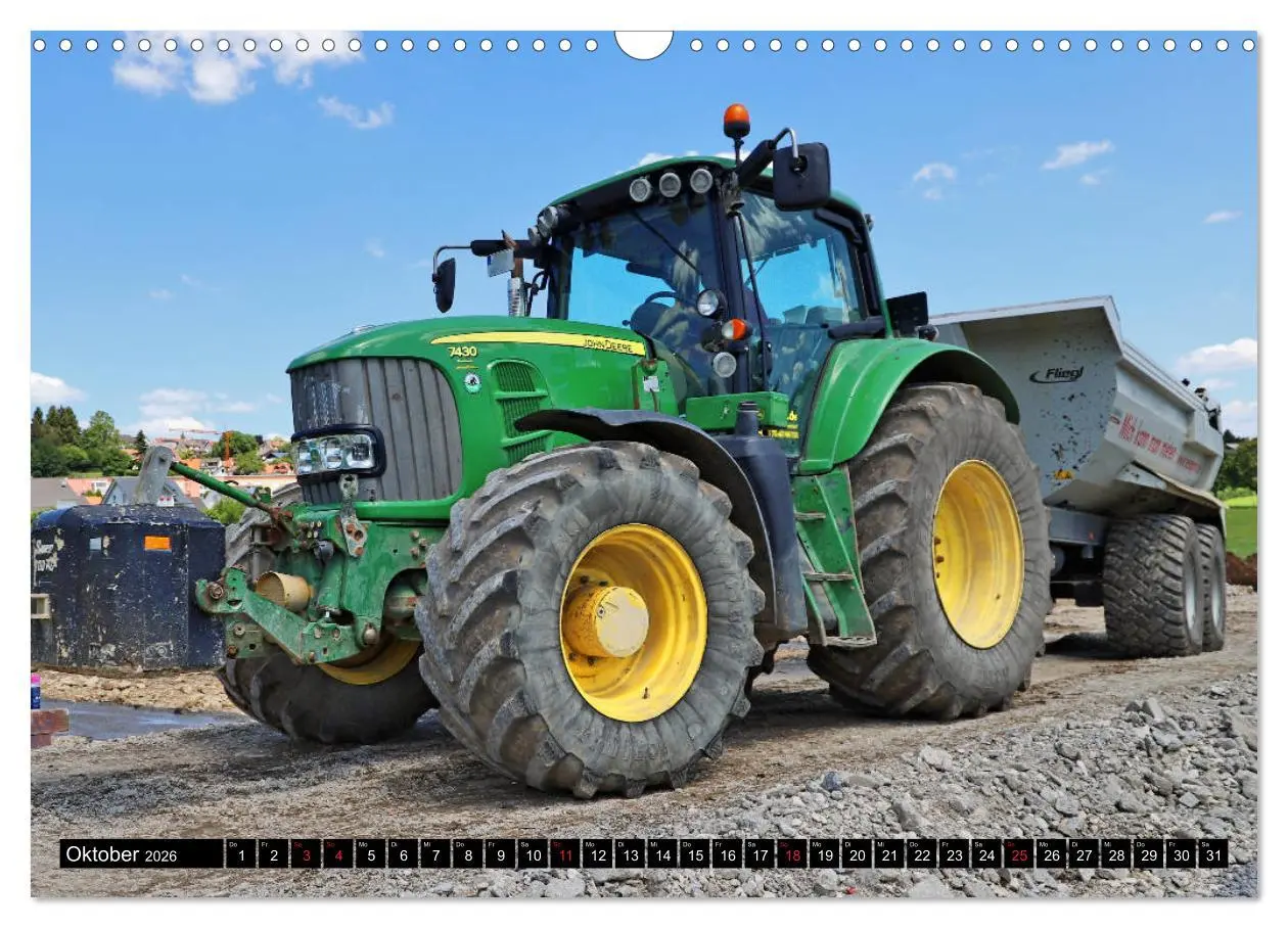 Bild: 9783457815823 | Baufahrzeuge auf der Baustelle (Wandkalender 2026 DIN A3 quer),...
