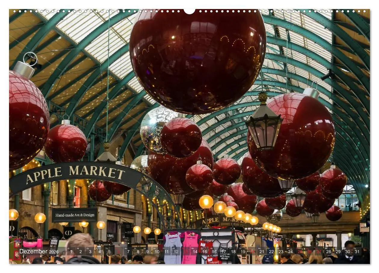 Bild: 9783516075823 | Londoner Perspektiven (Wandkalender 2026 DIN A2 quer), CALVENDO...