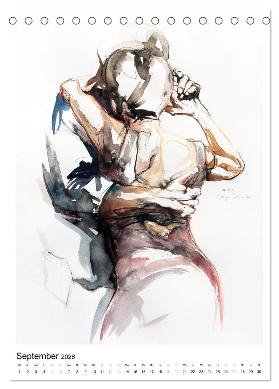 Bild: 9783516385823 | Tango Argentino - Zauber der Umarmung (Tischkalender 2026 DIN A5...