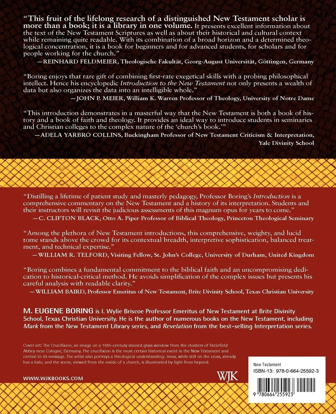 Rückseite: 9780664255923 | An Introduction to the New Testament | M. Eugene Boring | Taschenbuch