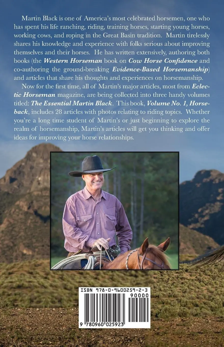 Rückseite: 9780960025923 | The Essential Martin Black, Volume No. 1: Horseback | Martin Black