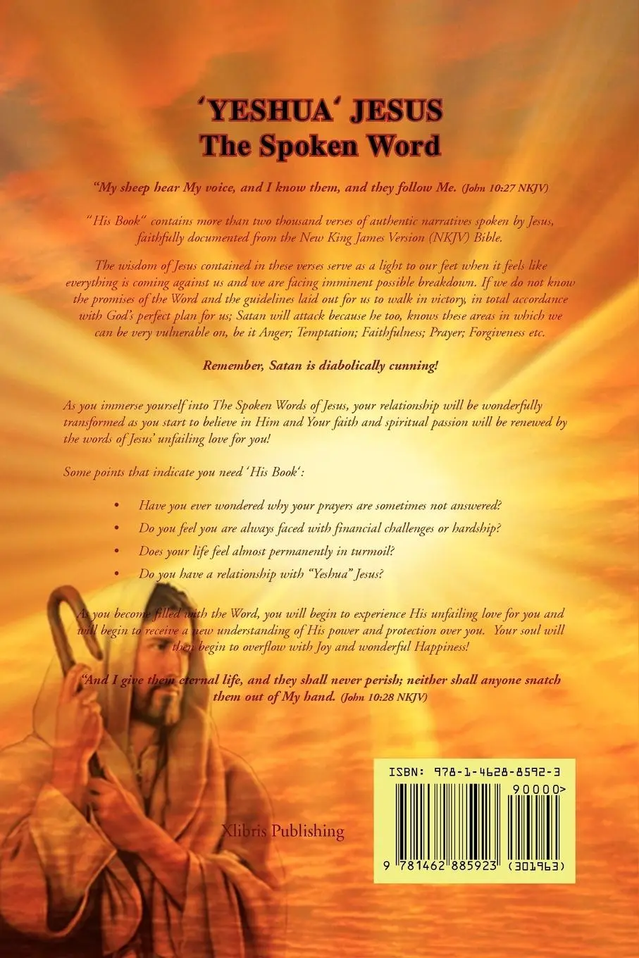 Rückseite: 9781462885923 | 'Yeshua' Jesus - The Spoken Word | Aletta Szalay | Taschenbuch | 2011