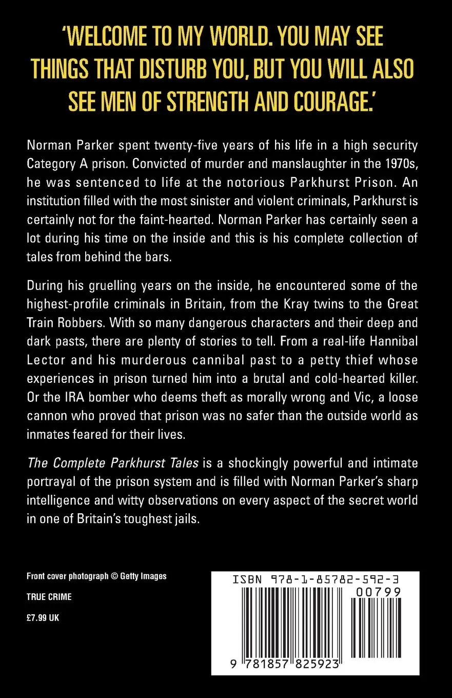 Rückseite: 9781857825923 | The Complete Parkhurst Tales | Norman Parker | Taschenbuch | Englisch