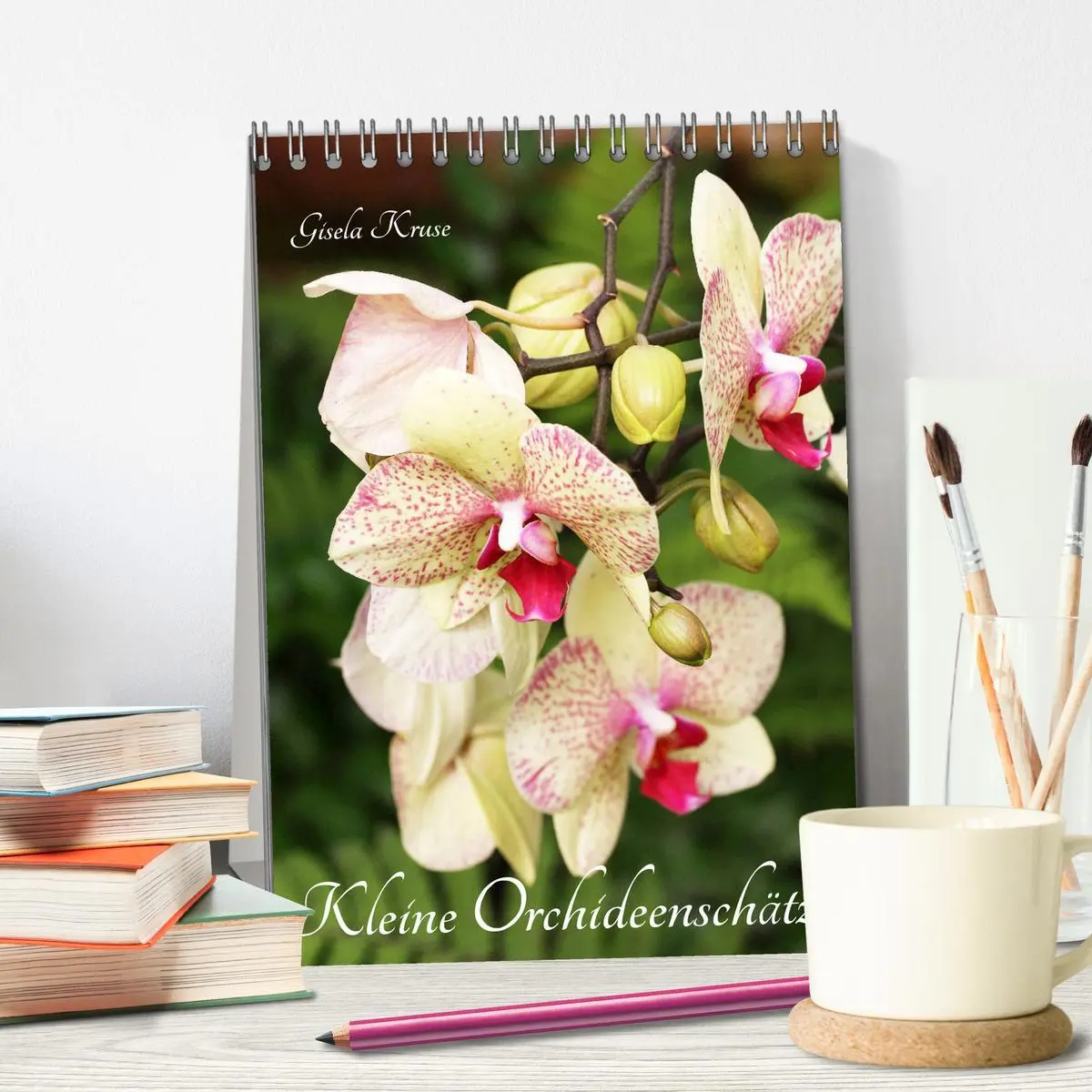 Bild: 9783516375923 | Kleine Orchideenschätze (Tischkalender 2026 DIN A5 hoch), CALVENDO...