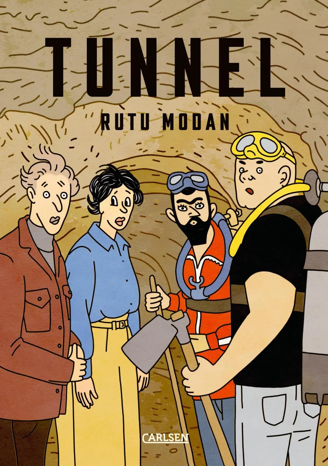Cover: 9783551785923 | Tunnel - eine israelische Satire | Rutu Modan | Buch | 280 S. | 2020