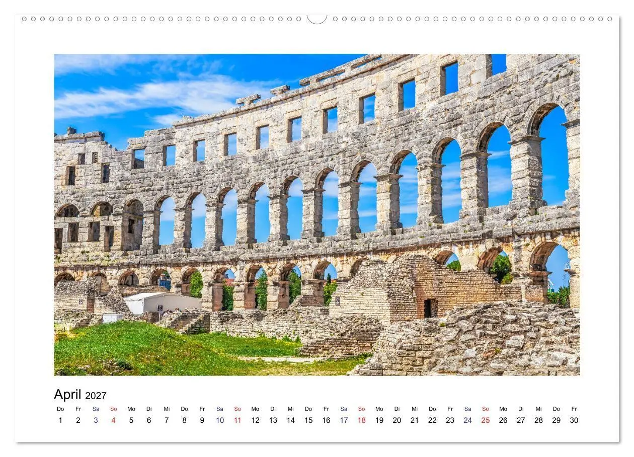 Bild: 9783569605923 | Istrien - Piran ¿ Novigrad ¿ Rovinj ¿ Pula (Wandkalender 2027 DIN...