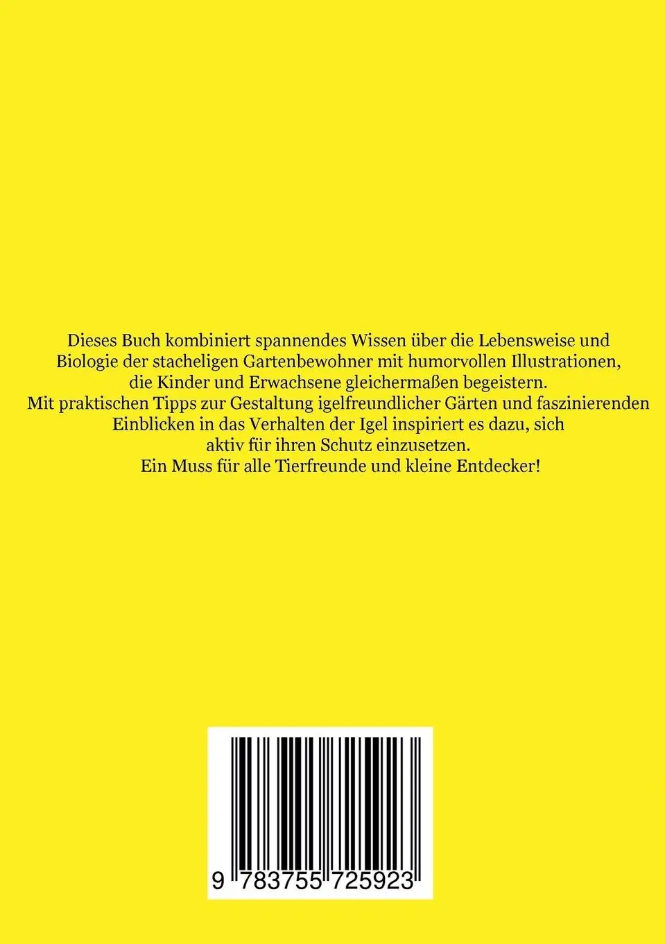 Rückseite: 9783755725923 | Igel einfach erklärt | Alles über die stacheligen Gartenbewohner