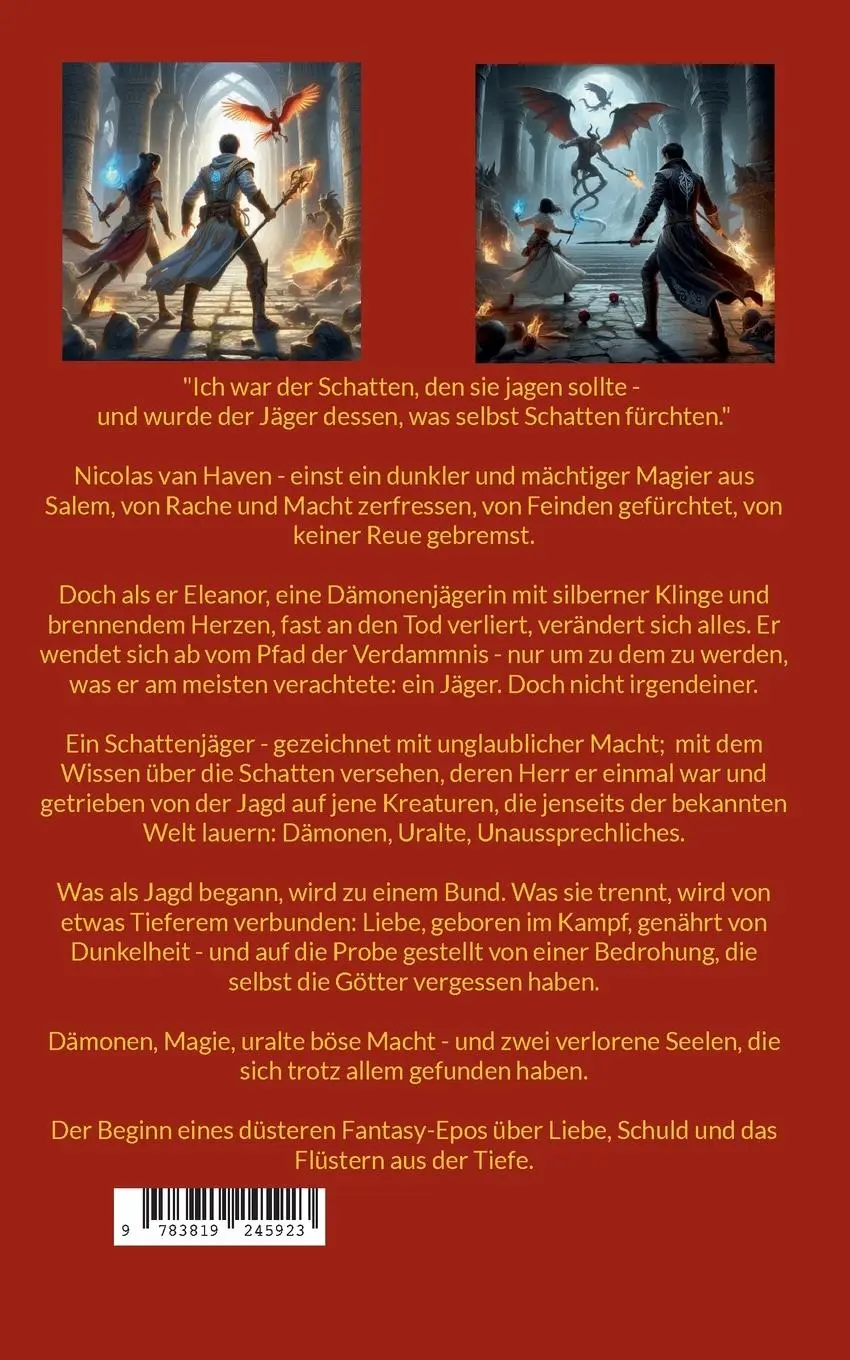 Rückseite: 9783819245923 | Die Schattenchroniken - Band 1 | Nicolas van Haven - Der Schattenjäger