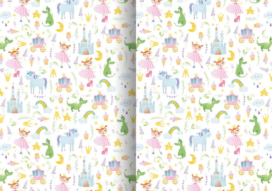 Bild: 9783863185923 | Geschenkpapierbuch - Prinzessinnen | Taschenbuch | 10 S. | Deutsch