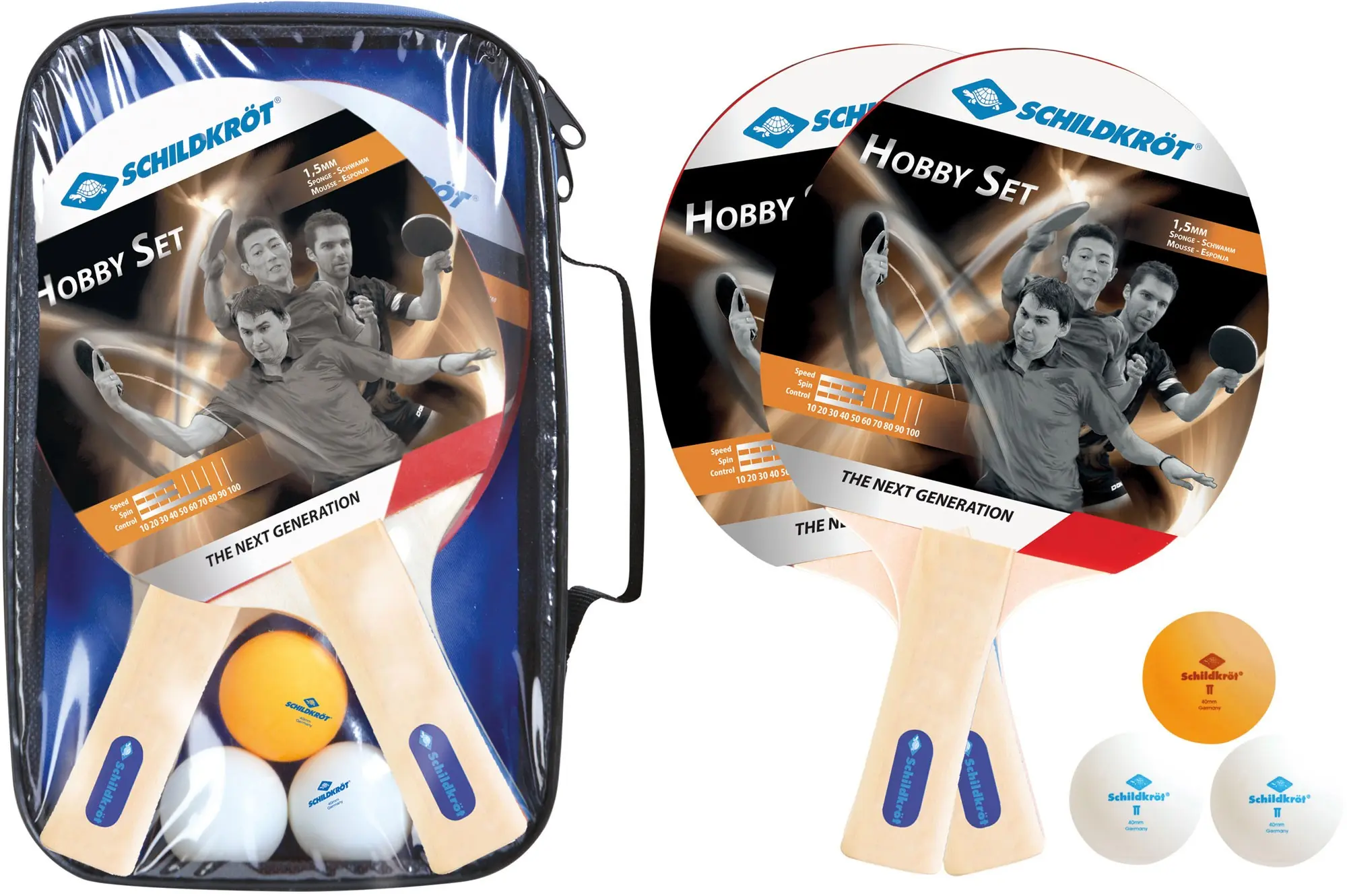 Cover: 4000885886023 | Donic-Schildkröt 788602 - Tischtennis Set Hobby für 2 Spieler, 2...