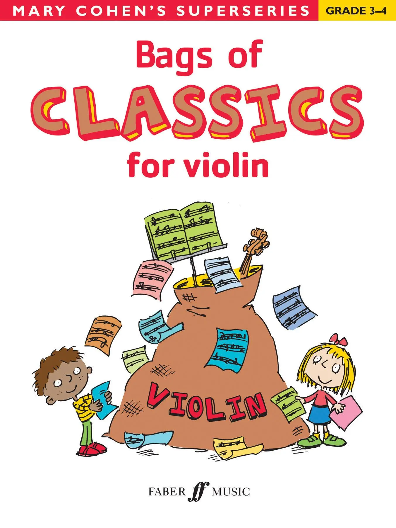 Cover: 9780571536023 | Bags Of Classics (Grade 3-4) | Violin Solo | Mary Cohen | Taschenbuch