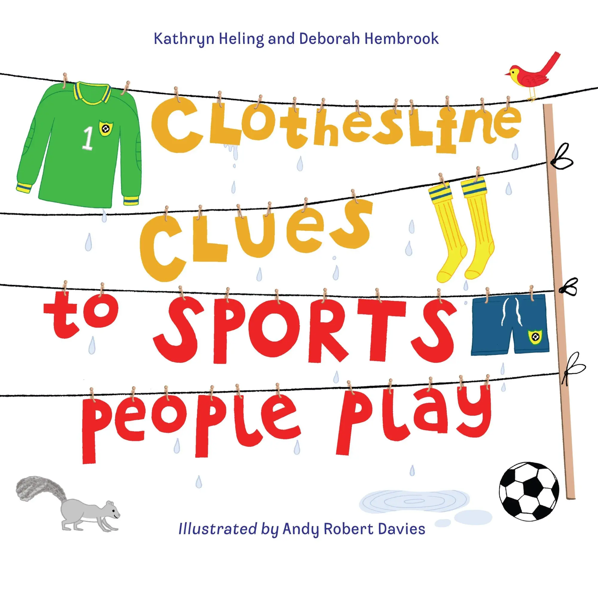 Cover: 9781580896023 | Clothesline Clues to Sports People Play | Kathryn Heling (u. a.)