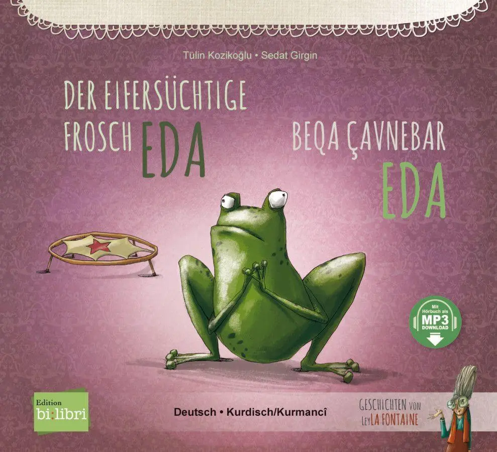 Cover: 9783199096023 | Der eifersüchtige Frosch Eda (Deutsch-Kurdisch/Kurmancî) | Kozikoglu