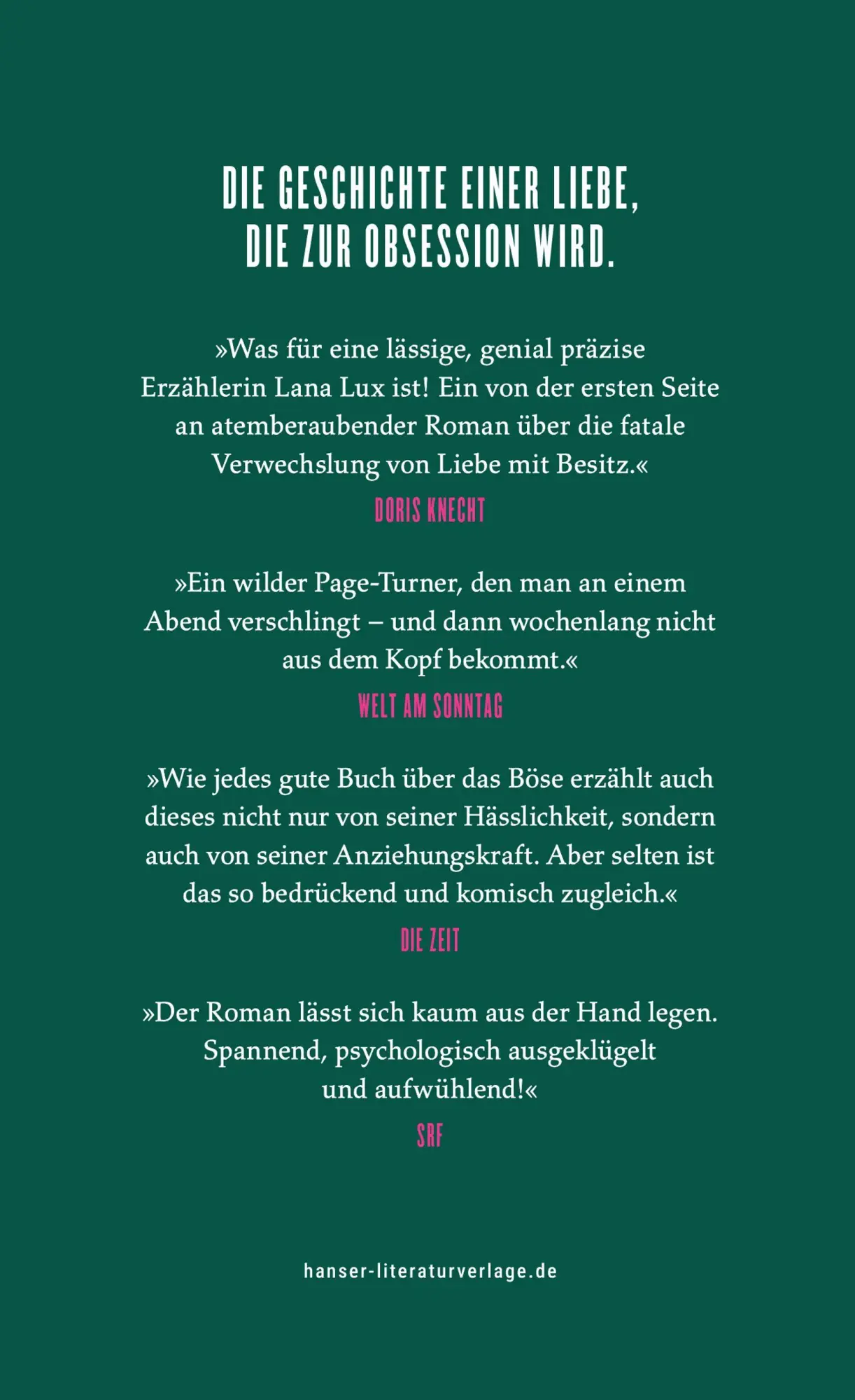 Bild: 9783446286023 | Geordnete Verhältnisse | Roman | Lana Lux | Taschenbuch | 288 S.