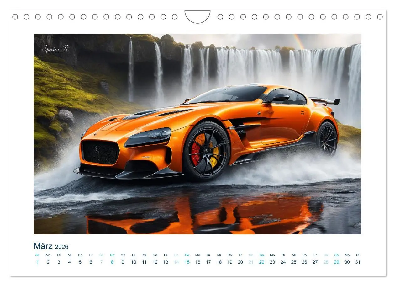 Bild: 9783457316023 | Faszination KI-Sportwagen (Wandkalender 2026 DIN A4 quer), CALVENDO...