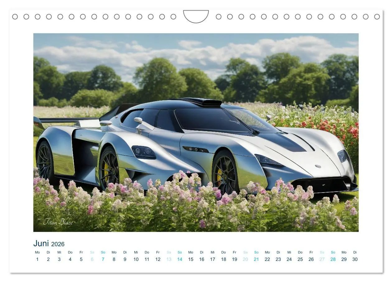 Bild: 9783457316023 | Faszination KI-Sportwagen (Wandkalender 2026 DIN A4 quer), CALVENDO...