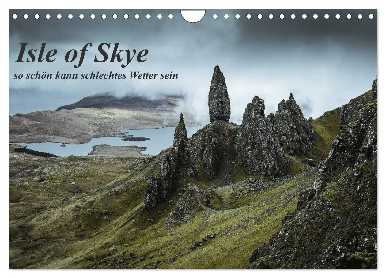 Cover: 9783457796023 | Isle of Skye - so schön kann schlechtes Wetter sein (Wandkalender...