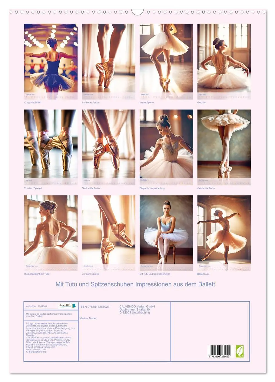 Bild: 9783516266023 | Mit Tutu und Spitzenschuhen Impressionen aus dem Ballett...