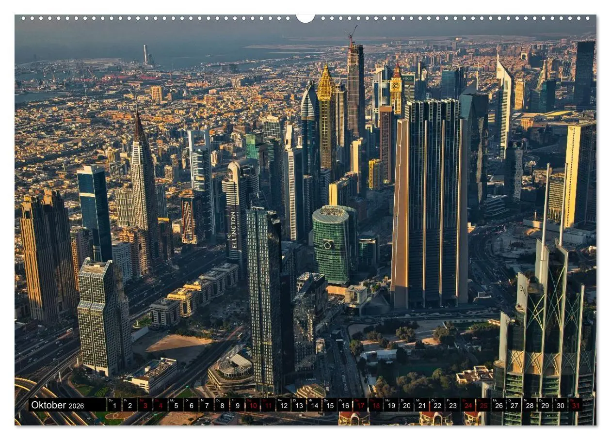Bild: 9783516646023 | Dubai Panoramen (hochwertiger Premium Wandkalender 2026 DIN A2...