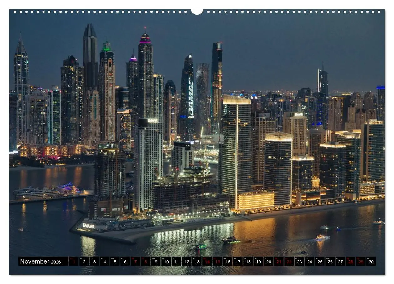Bild: 9783516646023 | Dubai Panoramen (hochwertiger Premium Wandkalender 2026 DIN A2...