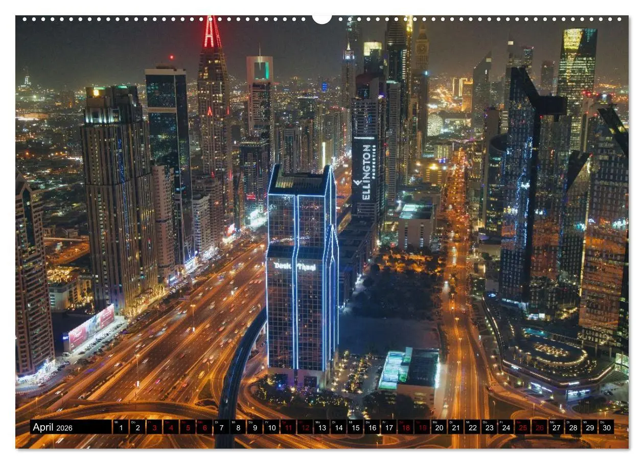 Bild: 9783516646023 | Dubai Panoramen (hochwertiger Premium Wandkalender 2026 DIN A2...