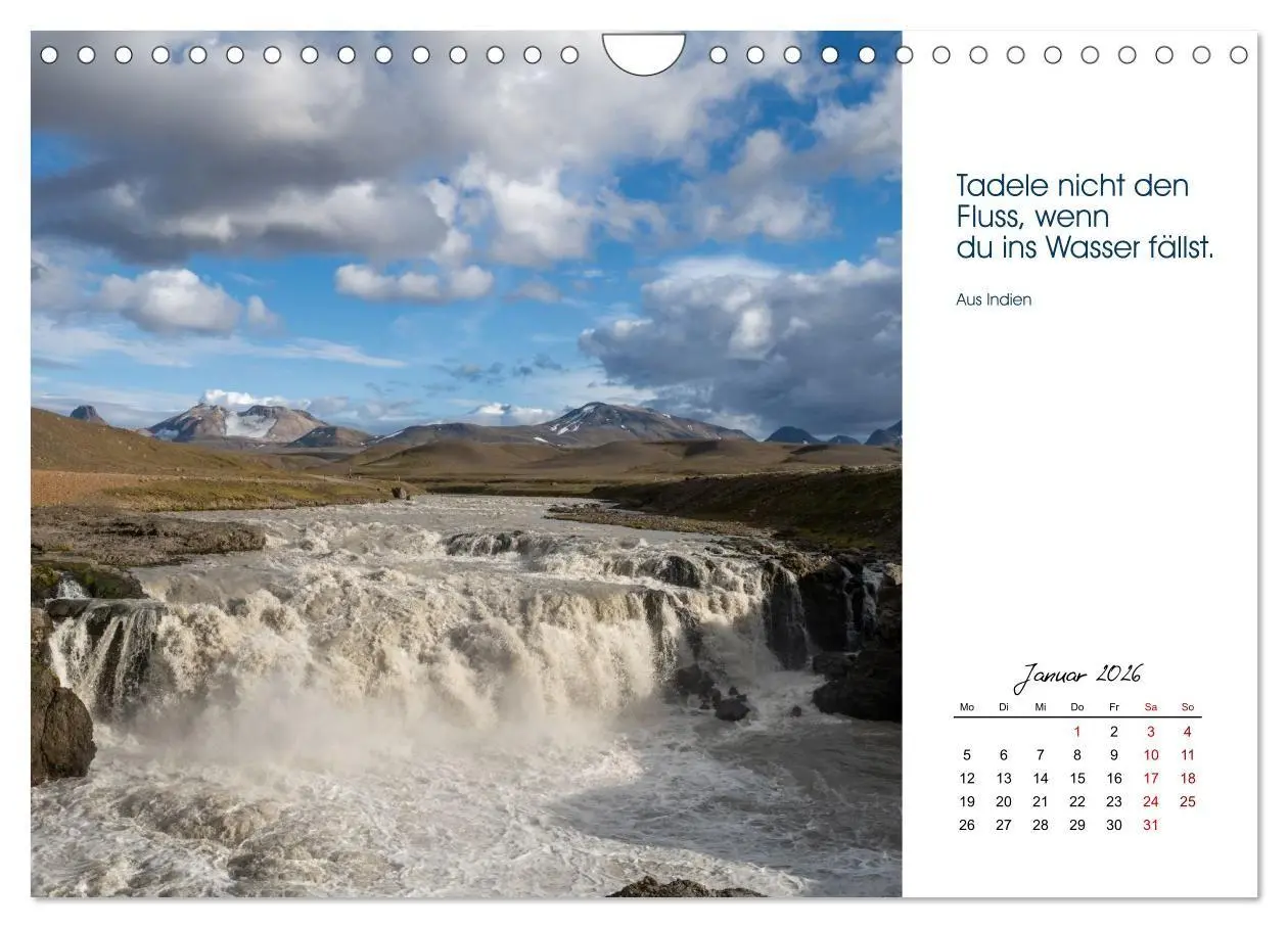 Bild: 9783516716023 | Insel der Elemente - Island in Bildern und Gedanken (Wandkalender...