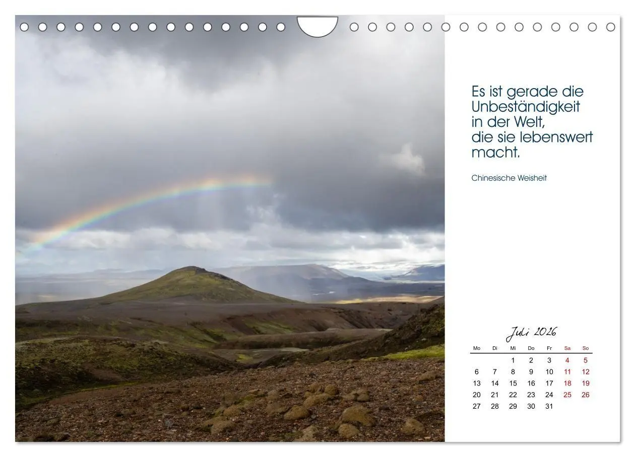 Bild: 9783516716023 | Insel der Elemente - Island in Bildern und Gedanken (Wandkalender...