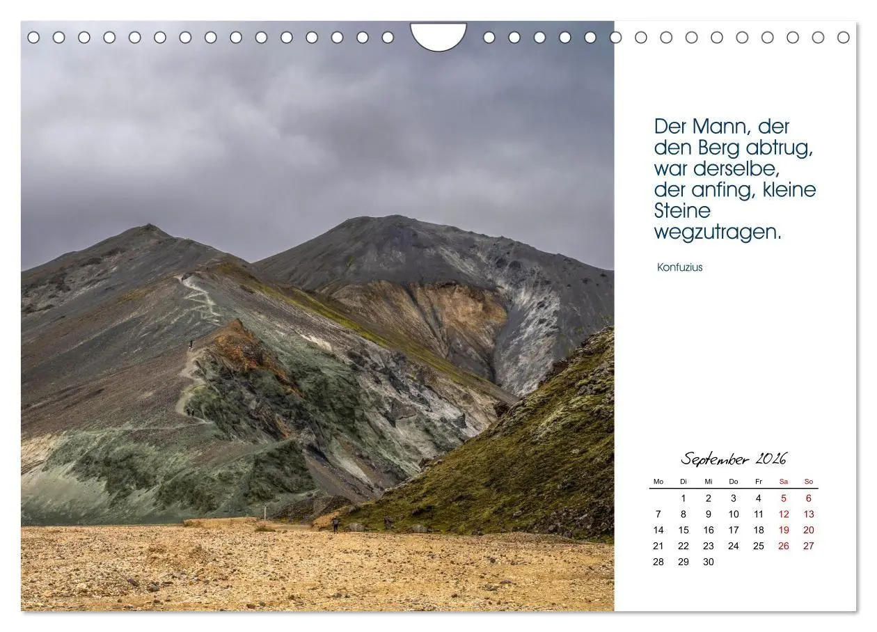 Bild: 9783516716023 | Insel der Elemente - Island in Bildern und Gedanken (Wandkalender...