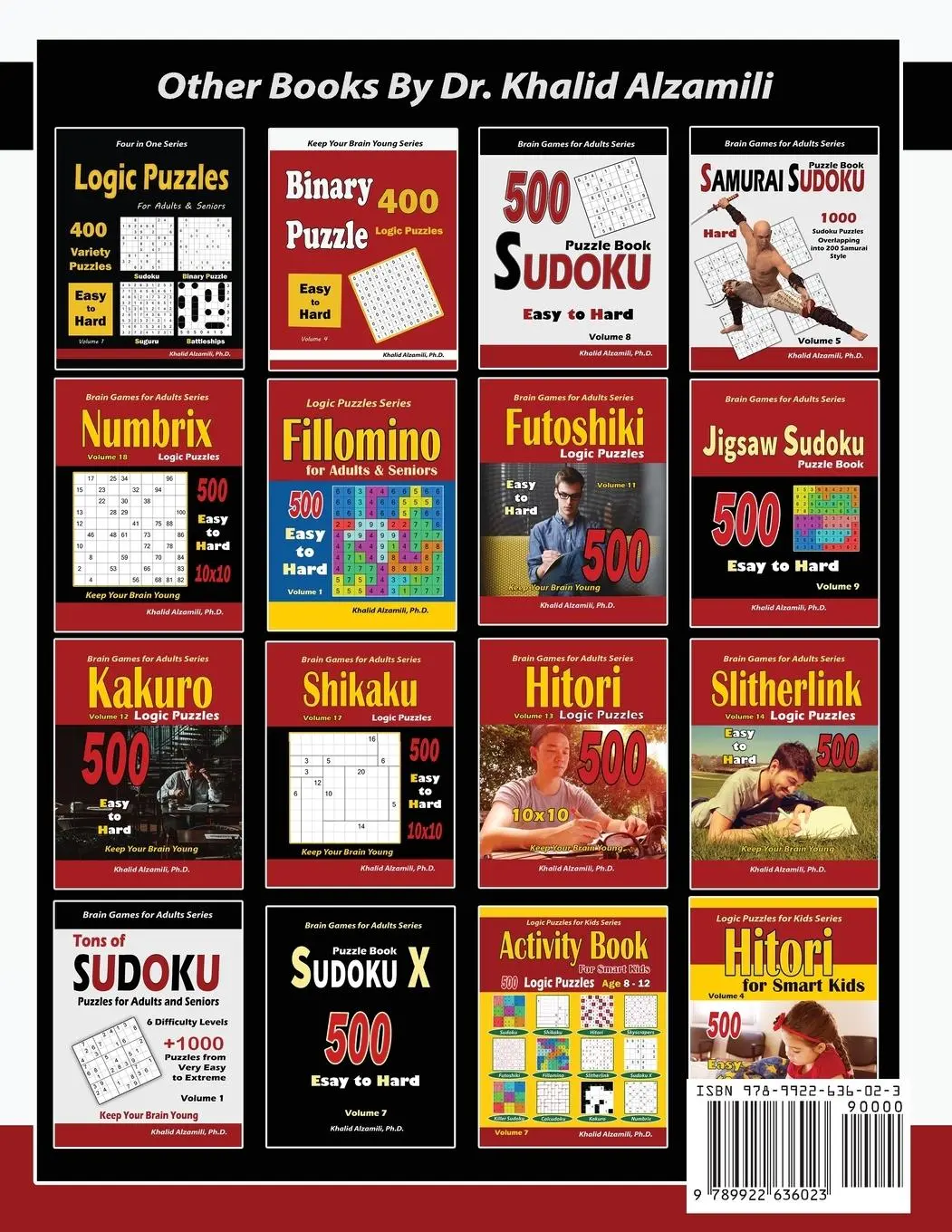 Rückseite: 9789922636023 | Minesweeper Puzzle Book | 500 Easy to Hard Puzzles (10x10) | Alzamili